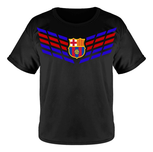 Remera Niño Deportiva Fc Barcelona Barsa España Club Futbol