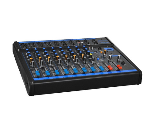 Mesa De Som Oneal Omx 8 Usb, Com 8 Canais - Bivolt