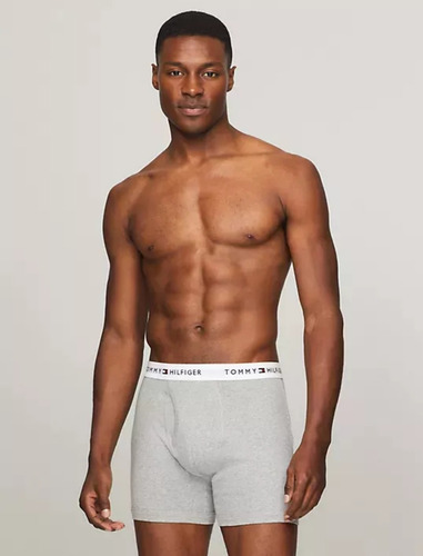 Boxer Brief Tommy Hilfiger 3 Pack Cotton Stretch