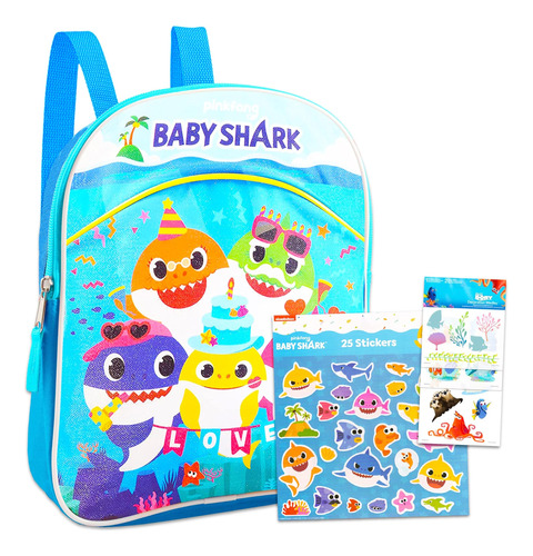 Baby Shark Mini Mochila Para Niños Niñas Niños Pequeños Pree