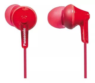 Audífonos in-ear Panasonic ErgoFit RP-HJE125 rojo