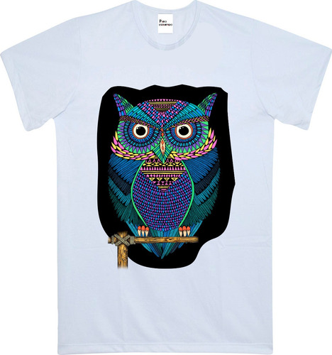 Imagem 5 de 8 de Camiseta Ou Baby Look Coruja