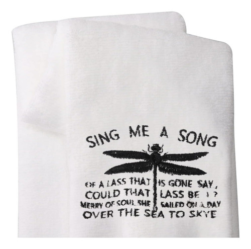 Levlo Dragonfly Fans Gifts Skye Boat Song Towels Sing Me A S