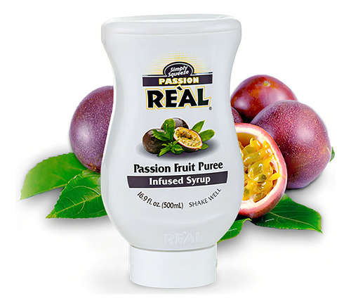 Pack De 4 Jarabe Puree Real Passion Fruit 500 Ml