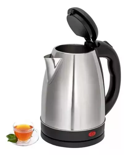 Tetera Cafetera Jarra Electrica 2L Calienta Rapido Acero Inoxidable Cafe Té  Para Hervir Agua : : Hogar y Cocina