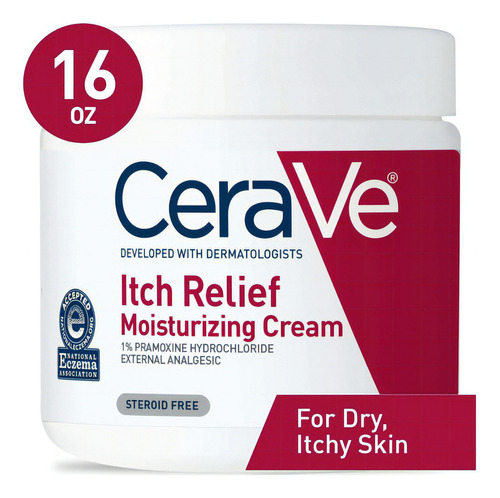  Cerave Itch Relief Moisturizing Cream Crema Hidratante 453g