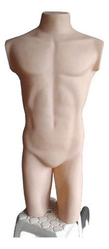 Maniqui Torso De Hombre Sin Cabeza Plastico Muy Buen Estado