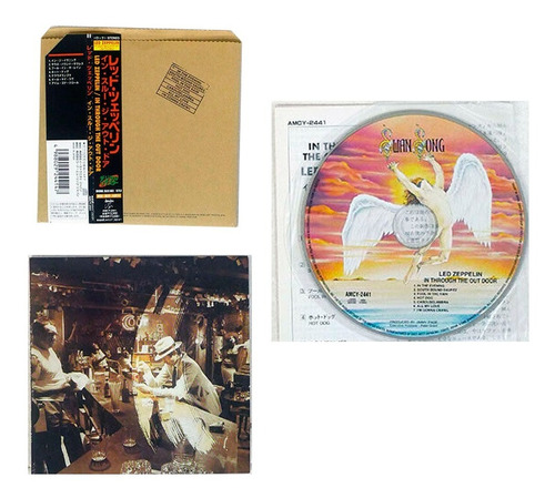 Led Zeppelin In Through The Out Door Cd Obi Japan Minilp - 