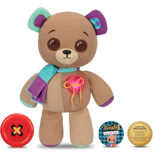 Trehady Oso De Peluche Interactivo Marrón Claro