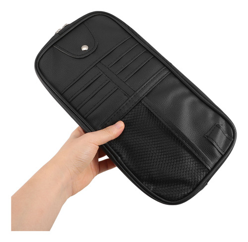 Organizador De Visera Y Soportes Para Gafas De Sol Pu Auto I