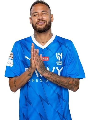Camisa Al-hilal I 23/24 Masculina - Azul