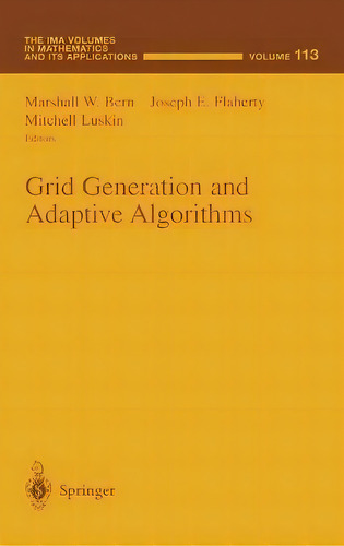 Grid Generation And Adaptive Algorithm, De M. Luskin. Editorial Springer-verlag New York Inc., Tapa Dura En Inglés