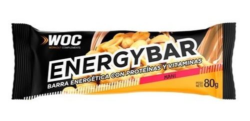 Barra Energetica Energy Bar 80g - Woc