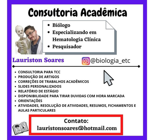 Imagem 1 de 3 de Consultoria Acadêmica/ Faço O Seu Tcc