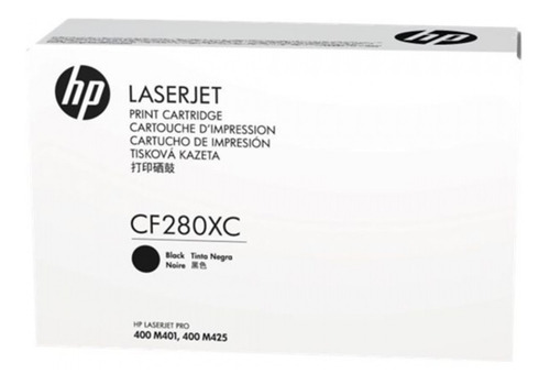 2 Pack Cartucho De Toner Original Hp 80x Negro Caja Blanca