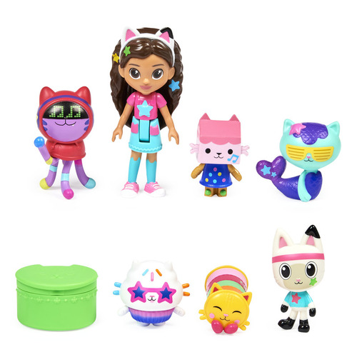 Gabby's Dollhouse, Conjunto De Figuras Fiesta De Baile