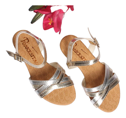 Sandalias Para Niñas Del 27 Al 33 Ponkesitas. Ref. 23n604 