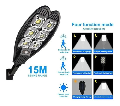 700w Luminaire Solar Sensor Reflector Led Post Street Wall