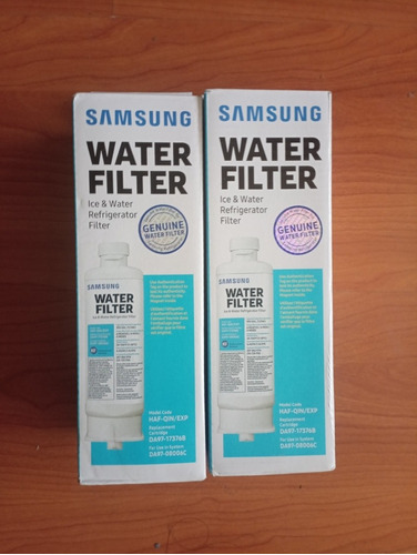 2 Pack Filtro De Agua Samsung  Da97-17376b   Haf-qin/exp