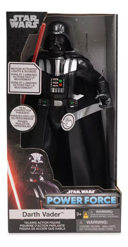Star Wars Darth Vader Frases Luces Y Sonidos 30 Cms Disney