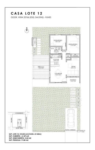 Casa Funes A Estrenar 2 Dormitorios