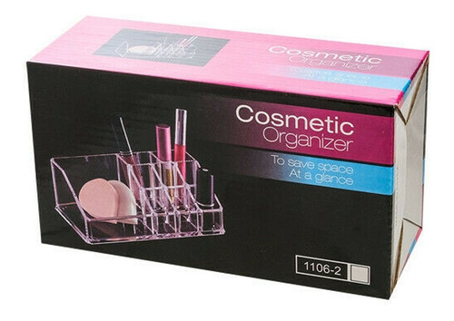 Imagen 6 de 7 de Organizador Maquillaje Cosmetiquero Acrilico Make Up 34173
