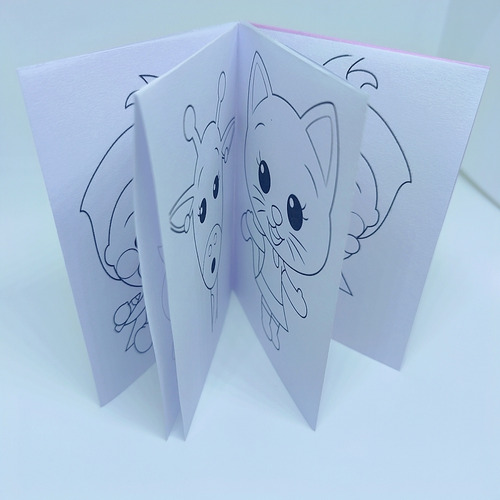 30 Minilibritos Plim Plim Para Colorear / Souvenir De Cumple