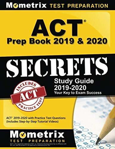 Book : Act Prep Book 2019 And 2020 Act Secrets Study Guide.