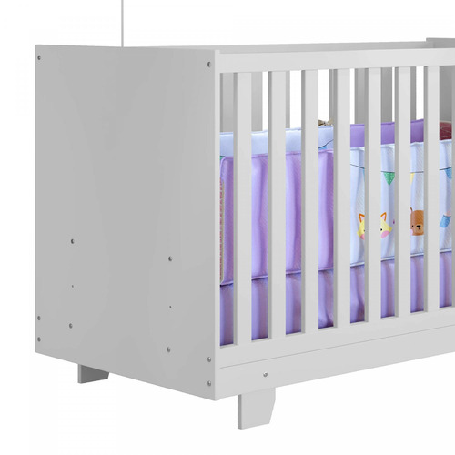 Berço Mini Cama Life Tigus Baby Branco Ffwt