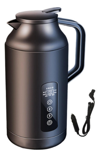 Hervidor De Acero Inoxidable De 1,5 L, 12v, 24v, Sin Base