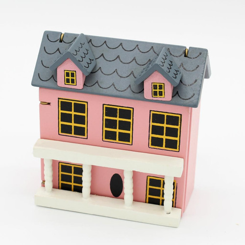 2 X 1/12 Dollhouse Miniatures Villla House Model Toy