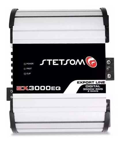 Módulo Stetsom Ex3000eq  2 Ohms Amplificador  Mono