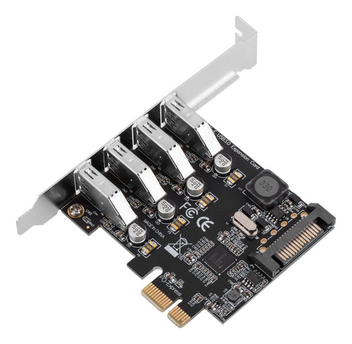 Tarjeta Pci Express Card Usb 3.0 De 4 Puertos Adaptador Pc