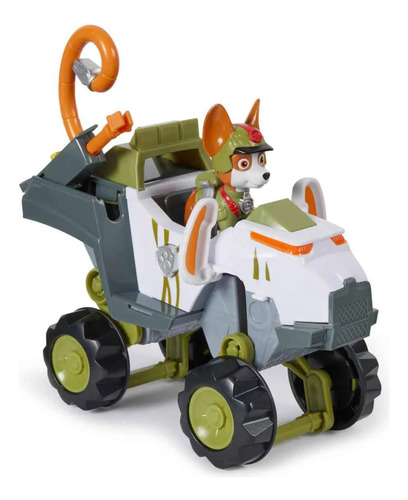 Carrinho Macaco Do Tracker Com Boneco Patrulha Canina