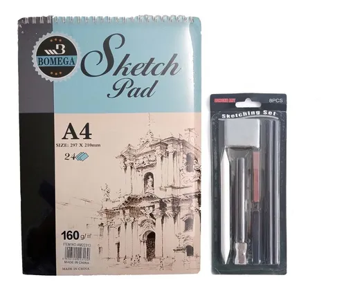 comprar Sketching Set + Sketching Book Set Completo Para Dibujo