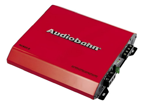 Amplificador Auto 1500w Audiobahn 2 Ch Conecta Medios O Sub