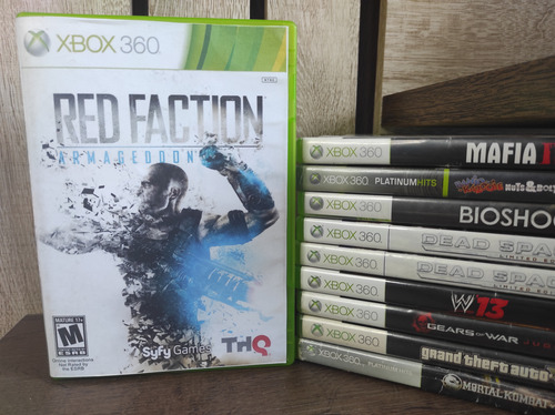 Jogo Red Faction Armageddon Original Xbox 360 - Midia Física (Usado)