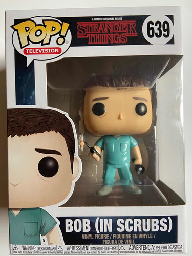 Funko Pop! Bob (in Scrubs) Stranger Things Vaulted