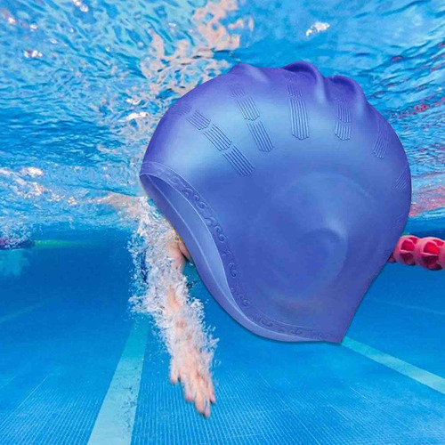 2 Gorro De Natación Gorro De Natación De Silicona Suave