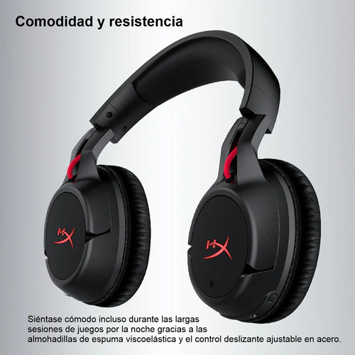 Diadema Gamer Inalámbrica Hyperx Cloud Flight, Pc, Ps5 / Ps4