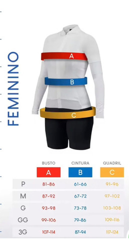 Bretelle Ciclismo Feminino Free Force Performance Preto