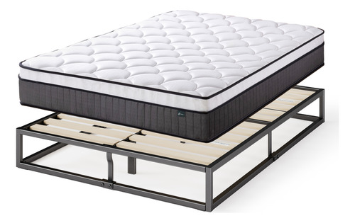 Cama Joseph Zinus Resortes Pocket 1.5 Plazas Long 25cms