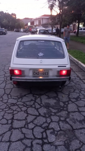 Volkswagen Brasília Ls 1600 1982 Branca Carburação Dupla