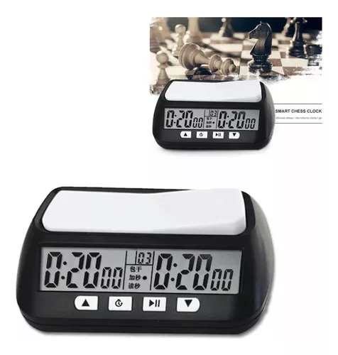 Relógio Digital De Xadrez Cronômetro Compacto Tipo Leap