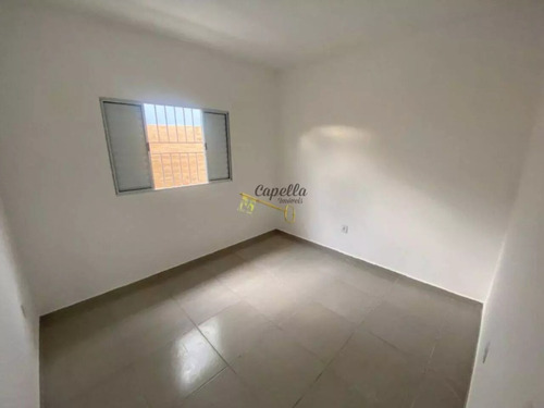 Casa Nova 02 Dormitórios Com Piscina E Cascata! Lado Praia. Ótimo Acabamento! Jardim Das Palmeiras. Itanhaém.