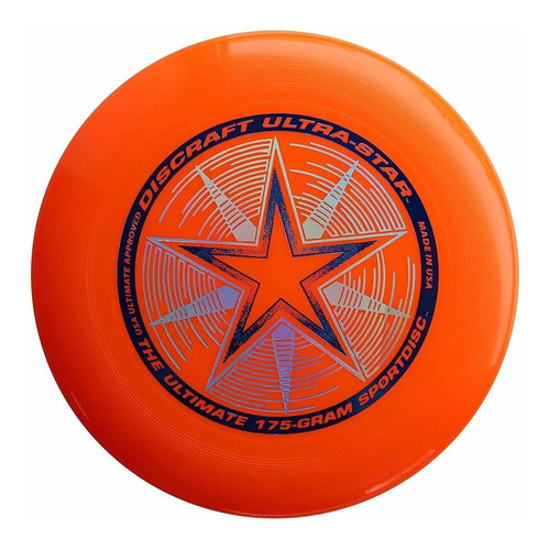 Frisbee Discraft 175 Gramos Ultra Star Sport Disc (naranja)