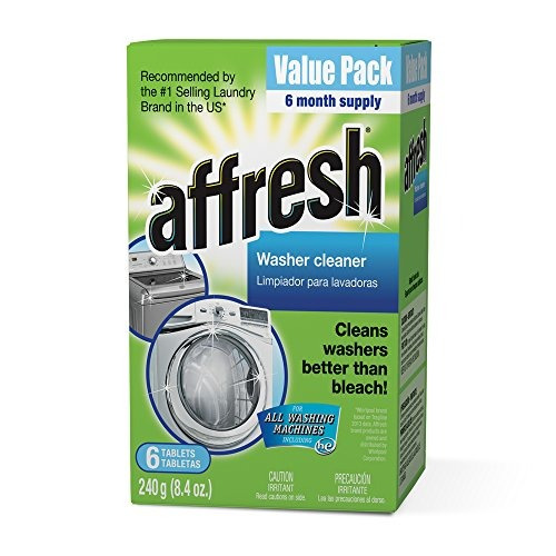 Lavadora Affresh Limpiadora, Máquina-6 Tabletas, 8,4 Oz