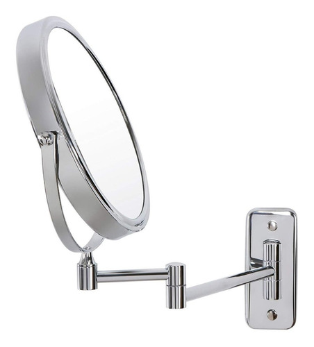 Imagen 7 de 9 de Esatto® Espejo Baño Pared 20 Cms Lupa Aumento Giratorio Para Maquillarse O Rasurarse Ideal Para Baño Tipo Hotel Ac-044