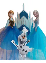 Comprar Combo Frozen, Elsa, Ana, Olaf + Castillo, Adorno Para Torta