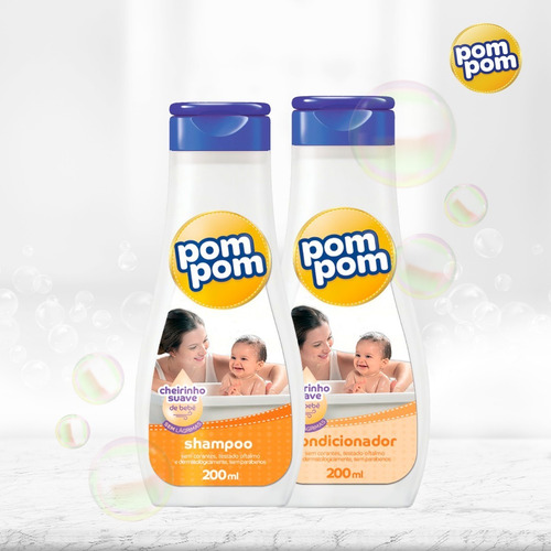 Imagem 2 de 4 de Shampoo Pom Pom Suave 200ml